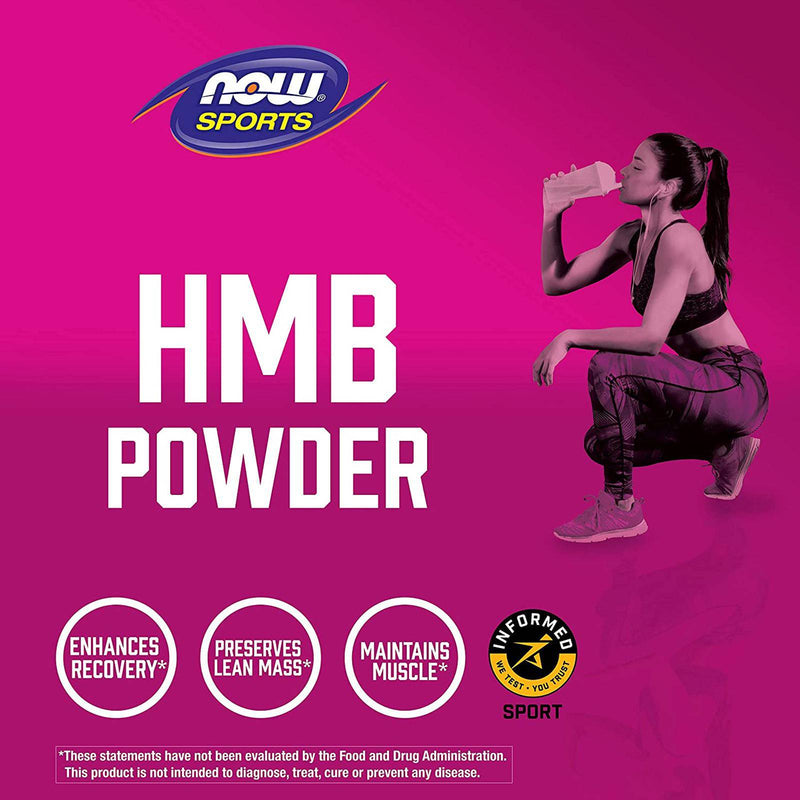 NOW Foods HMB Powder 90 g (3.2 oz)