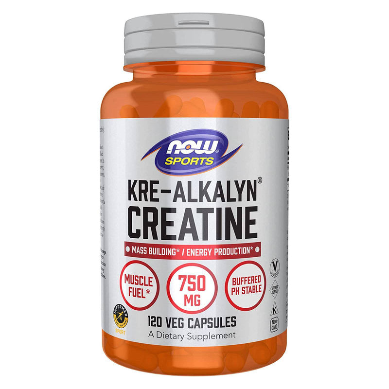 NOW Foods Kre-Alkalyn Creatine 120 Veg Capsules