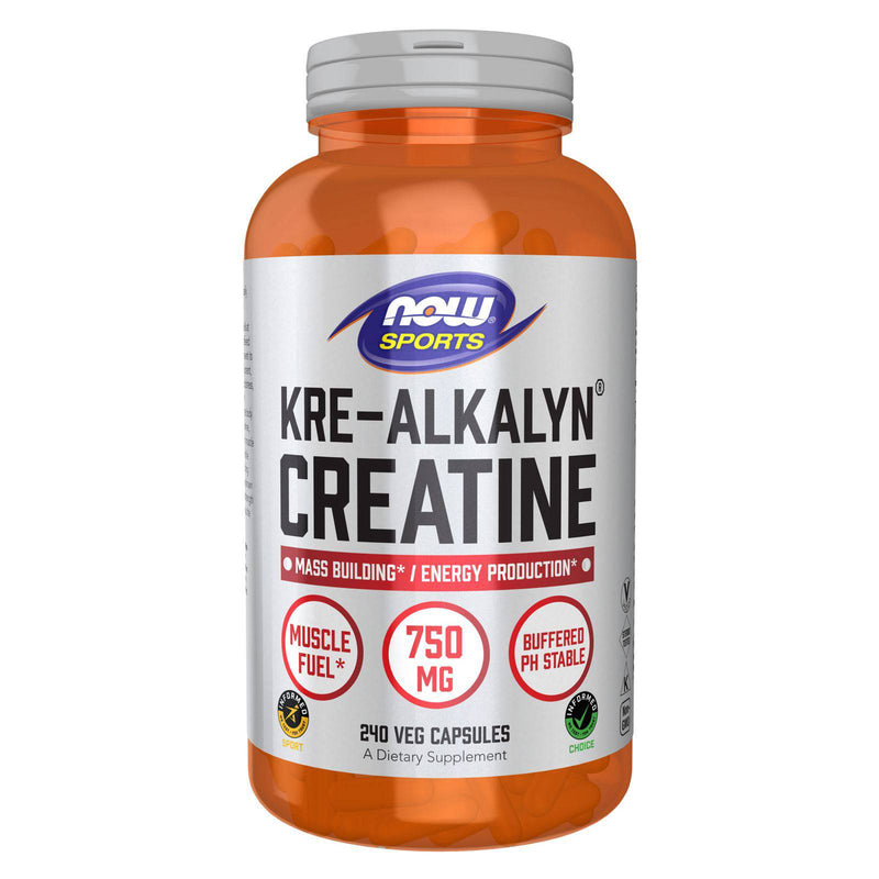 NOW Foods Kre-Alkalyn Creatine 240 Veg Capsules