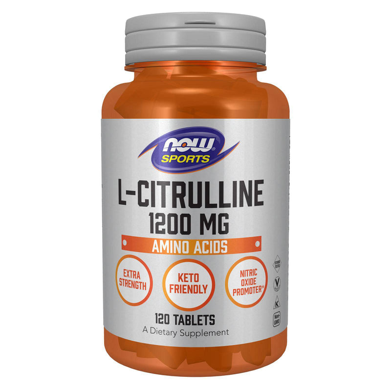 NOW Foods L-Citrulline Extra Strength 1200 mg 120 Tablets