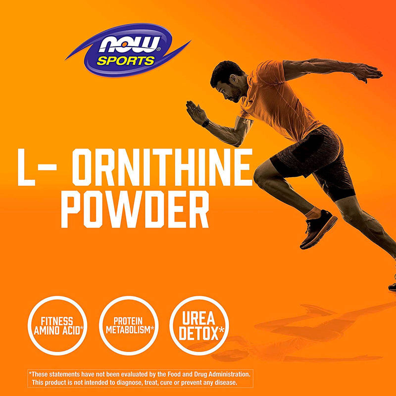 NOW Foods L- Ornithine 8 oz Powder