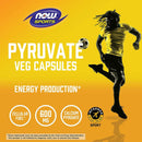 NOW Foods Pyruvate 100 Veg Capsules - DailyVita