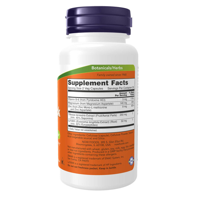 NOW Foods TestoJack 100 60 Veg Capsules