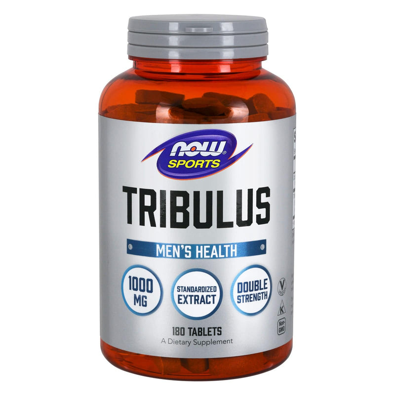 NOW Sports Nutrition、Tribulus（Tribulus terrestris）1,000 mg、ダブルストレングス、メンズヘルス、180錠