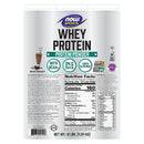 NOW Foods Whey Protein Creamy Chocolate Powder 10 lbs. - DailyVita