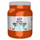NOW Foods Whey Protein Organic Unflavored Powder 1 lb - DailyVita