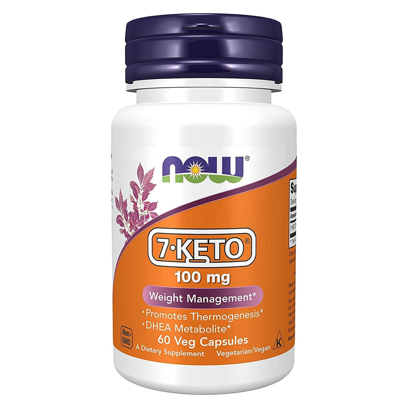 NOW Foods 7-Keto 100 mg 60 Veg Capsules