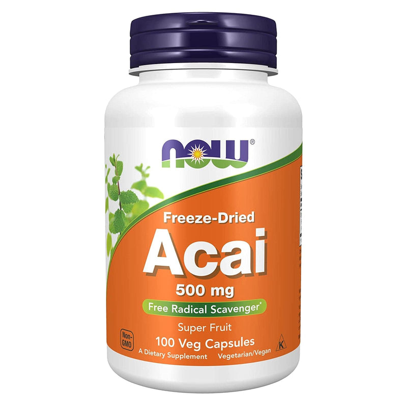 NOW Foods Acai 500 mg 100 Veg Capsules