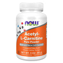 NOW Foods Acetyl-L-Carnitine Pure Powder 3 oz - DailyVita