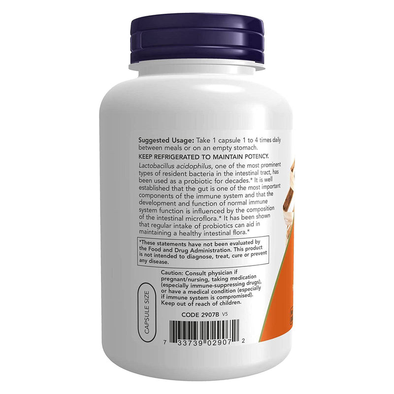 NOW Foods Acidophilus Two Billion 250 Veg Capsules