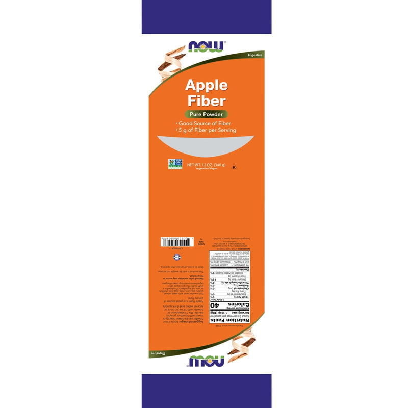 NOW Foods Apple Fiber Powder 12 oz