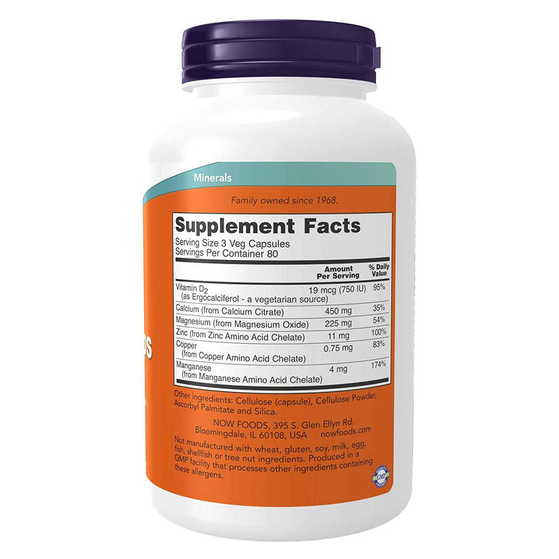 NOW Foods Calcium Citrate 240 Veg Capsules