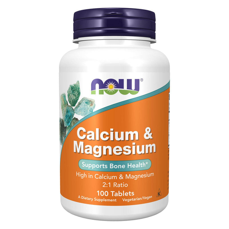 NOW Foods Calcium & Magnesium 100 Tablets