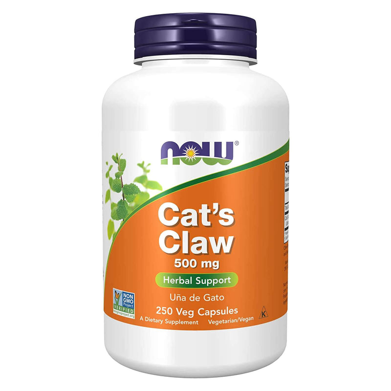 NOW Foods 猫的爪500 mg 250蔬菜胶囊