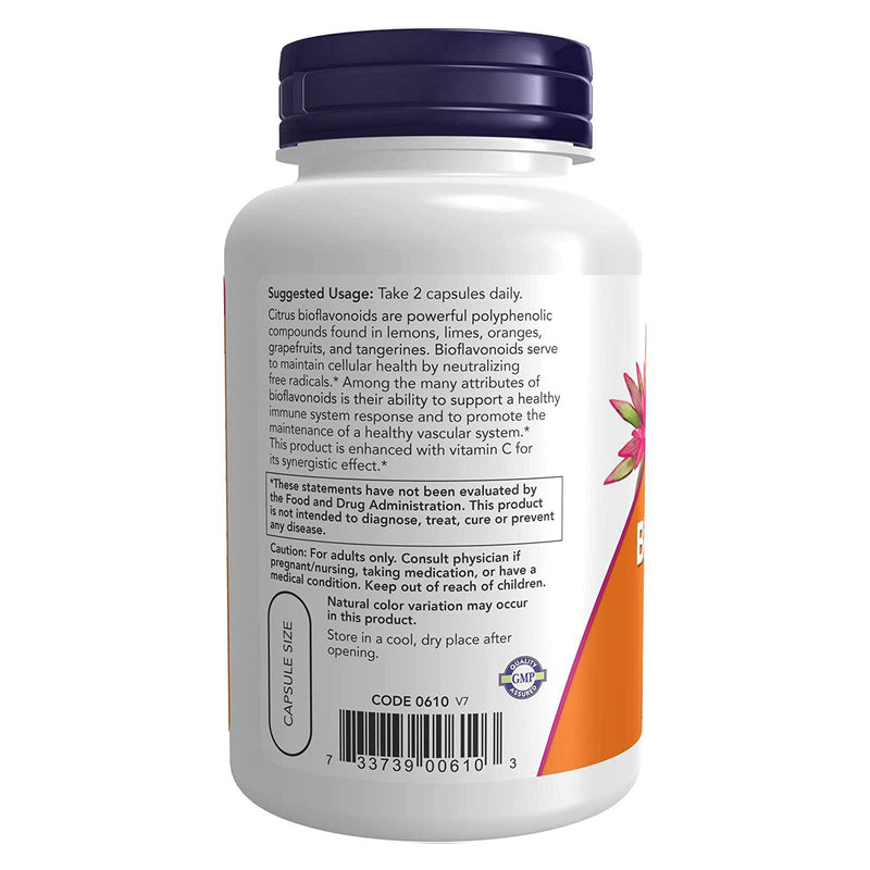 NOW Foods Citrus Bioflavonoids 700 mg 100 Capsules