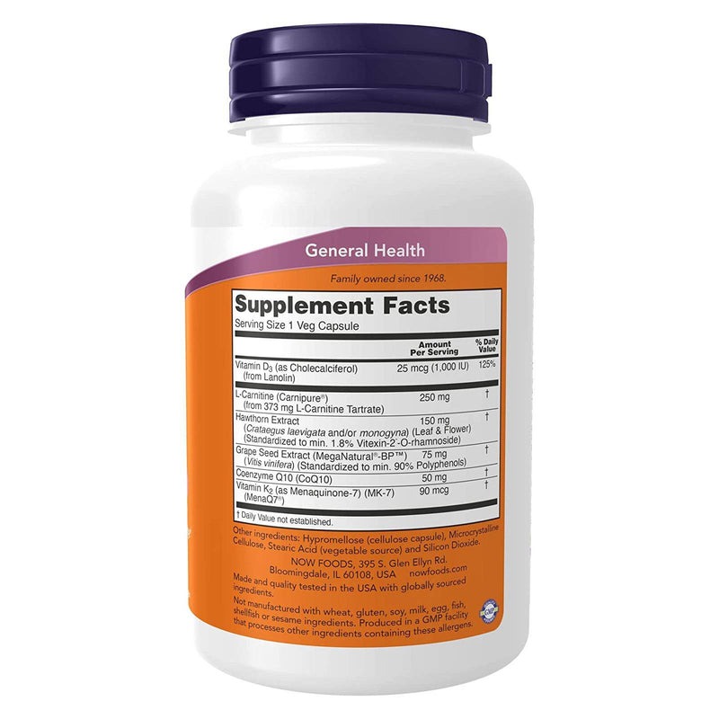 Now Supplements, Clinical Cardio - 90 Cápsulas Vegetales