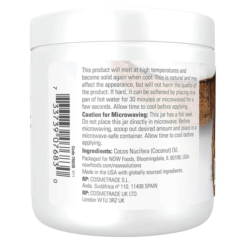 NOW Foods Coconut Oil 7 fl oz - DailyVita