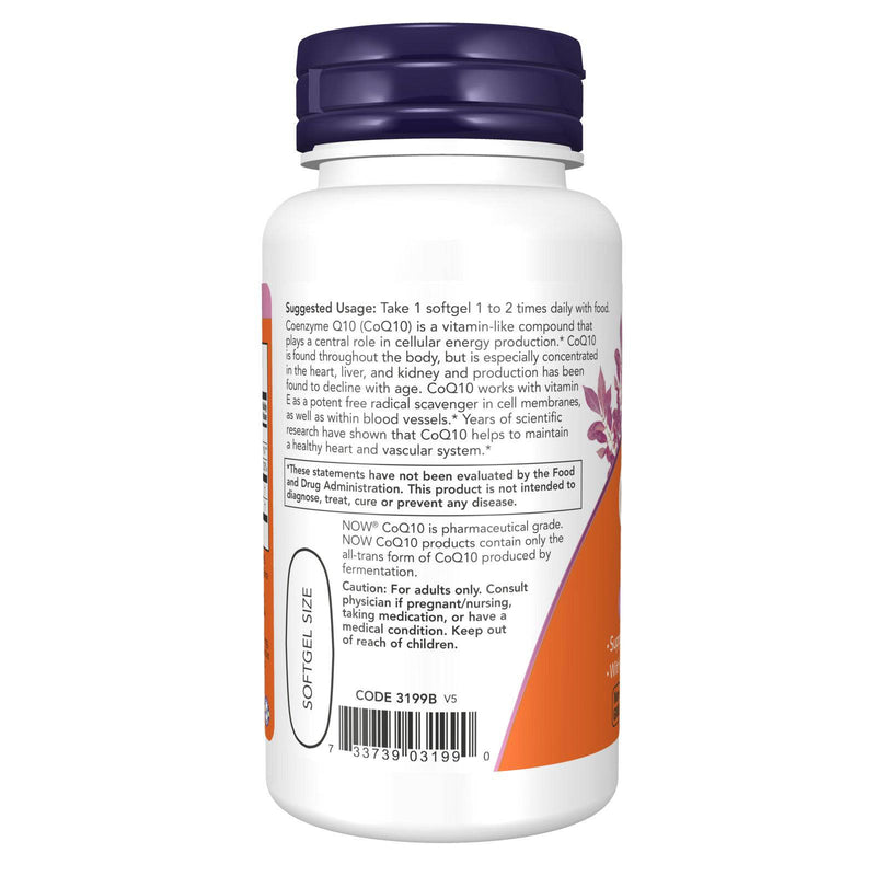 NOW Foods CoQ10 400 mg 30 Softgels