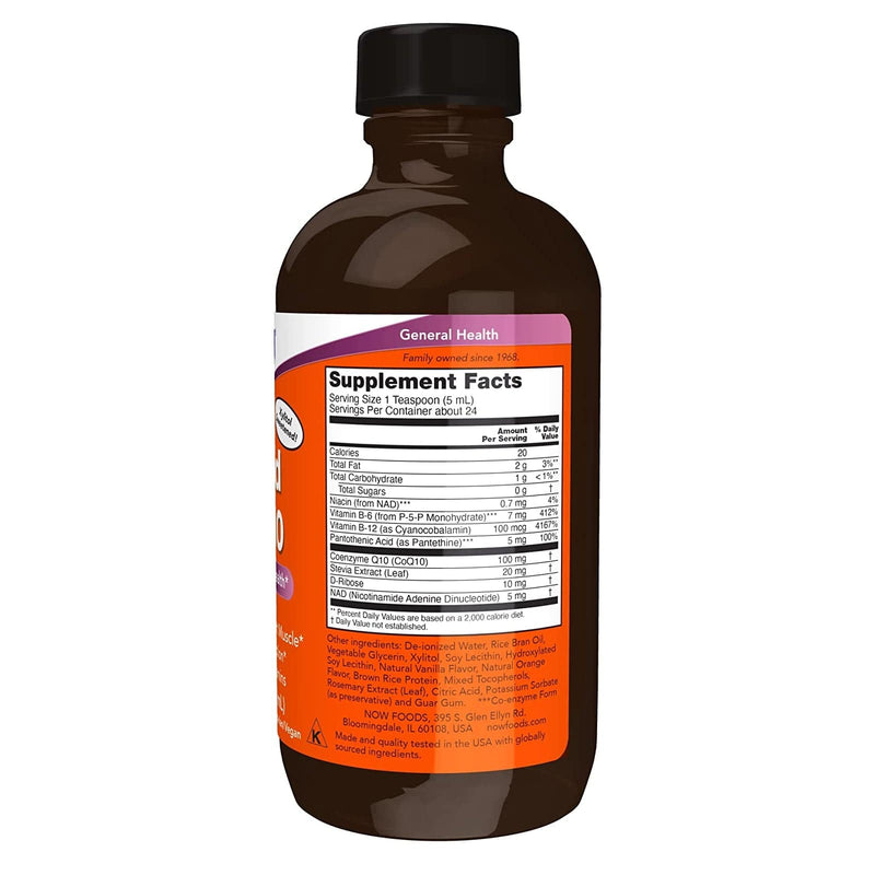 NOW Foods CoQ10 Liquid 4 fl oz