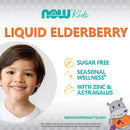 NOW Foods Elderberry Liquid for Kids 8 fl oz - DailyVita