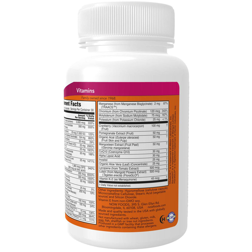 NOW Foods Eve Women's Multiple Vitamin 120 Veg Capsules - DailyVita
