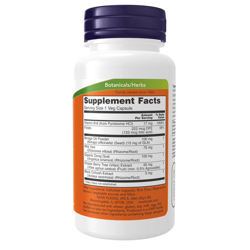 NOW Foods Female Balance 90 Veg Capsules