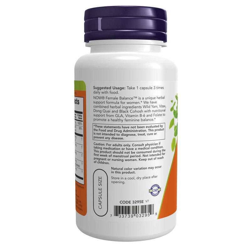 NOW Foods Female Balance 90 Veg Capsules