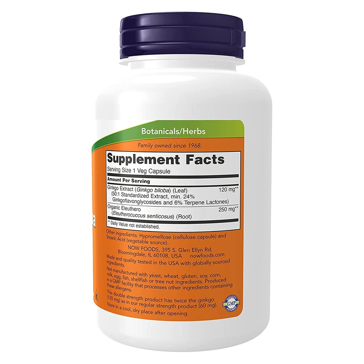 Gélules Ginkgo Biloba 5000 Mg - Lot De 30 à 120 Gélules Haute Résistance, Vegan - Pér. 02/2027