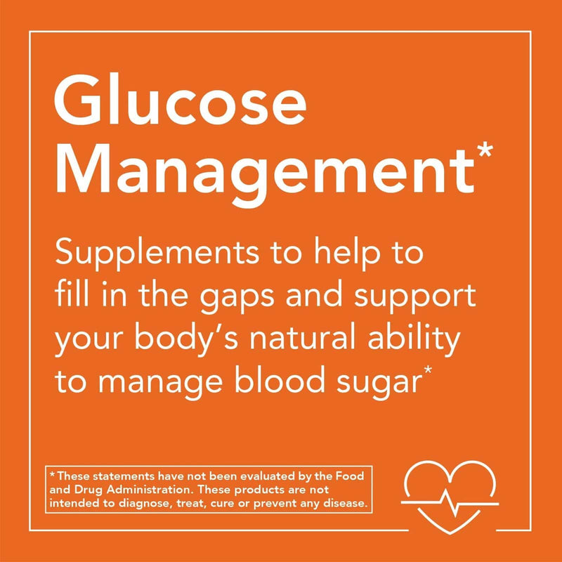 NOW Suplementos, GlucoFit® com 18% de Ácido Corosólico, Suporta o Metabolismo da Glicose*, 60 Cápsulas Cápsulas