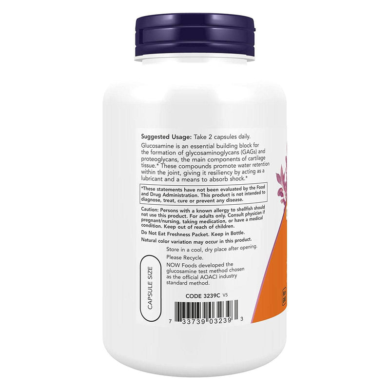 NOW Foods Glucosamine '1000' 180 Veg Capsules