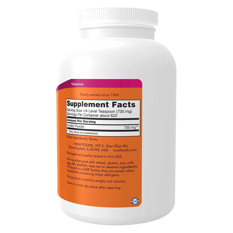 NOW Foods Inositol Powder Vegetarian 1 lb