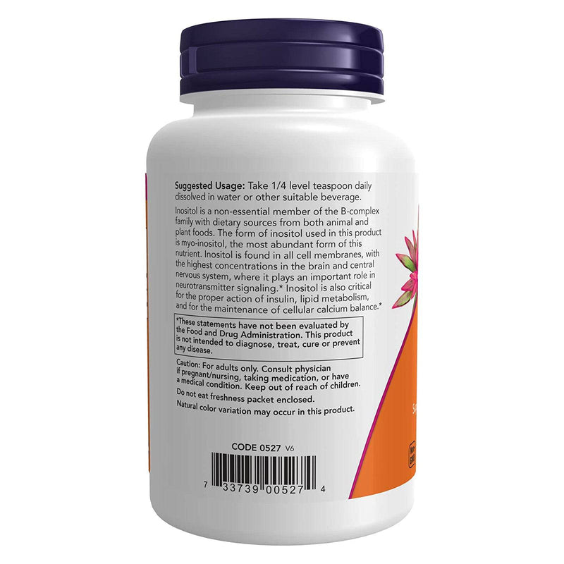 NOW Foods Inositol Powder Vegetarian 4 oz