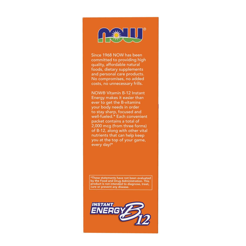 NOW Foods Instant Energy B-12 75 Packets