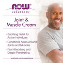 NOW Foods Joint & Muscle Cream 4 fl oz - DailyVita