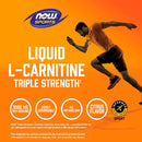 NOW Foods L-Carnitine Triple Strength Liquid 16 fl oz - DailyVita