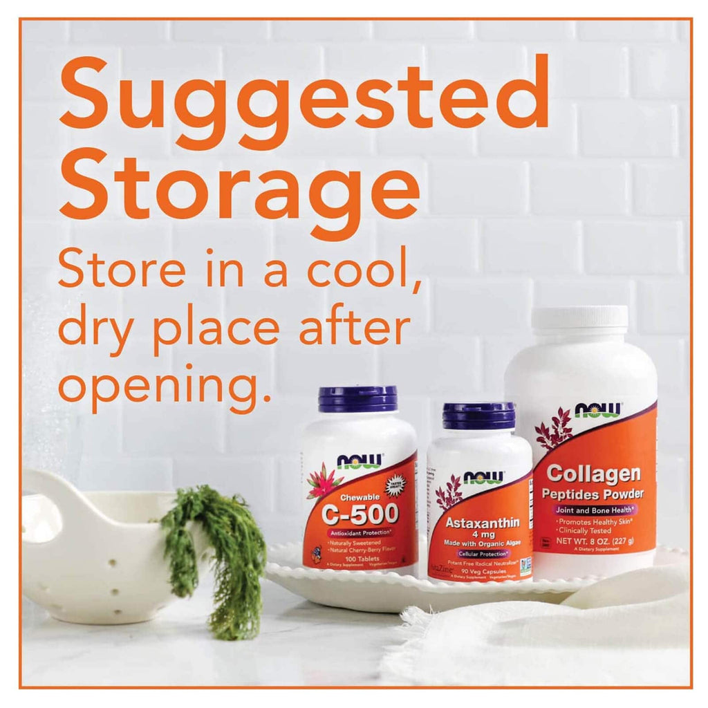 NOW Foods L-Methionine 500 mg 100 Capsules - DailyVita