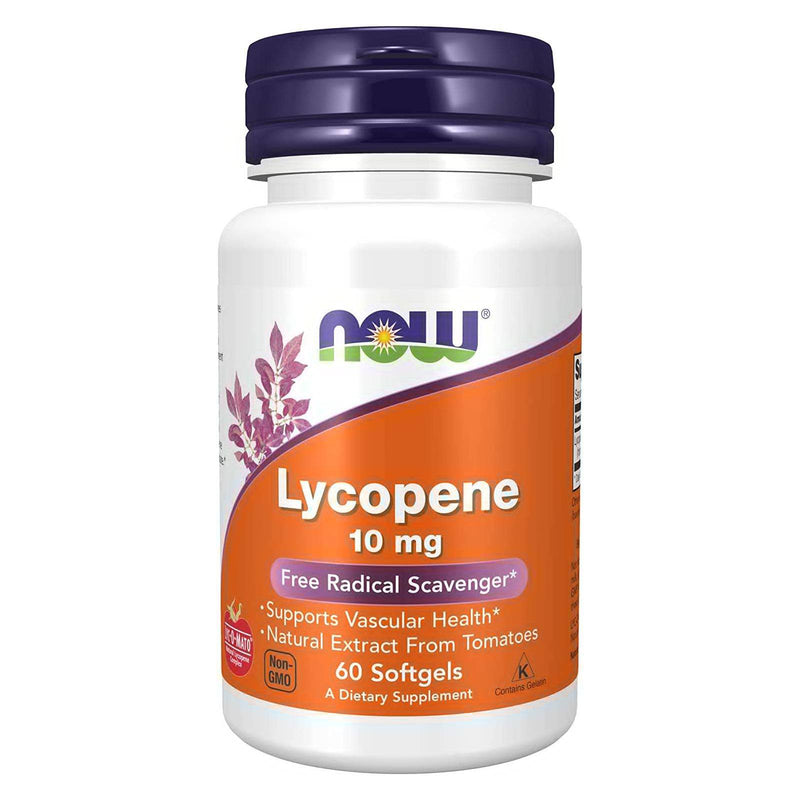 NOW Foods Lycopene 10 mg 60 Softgels