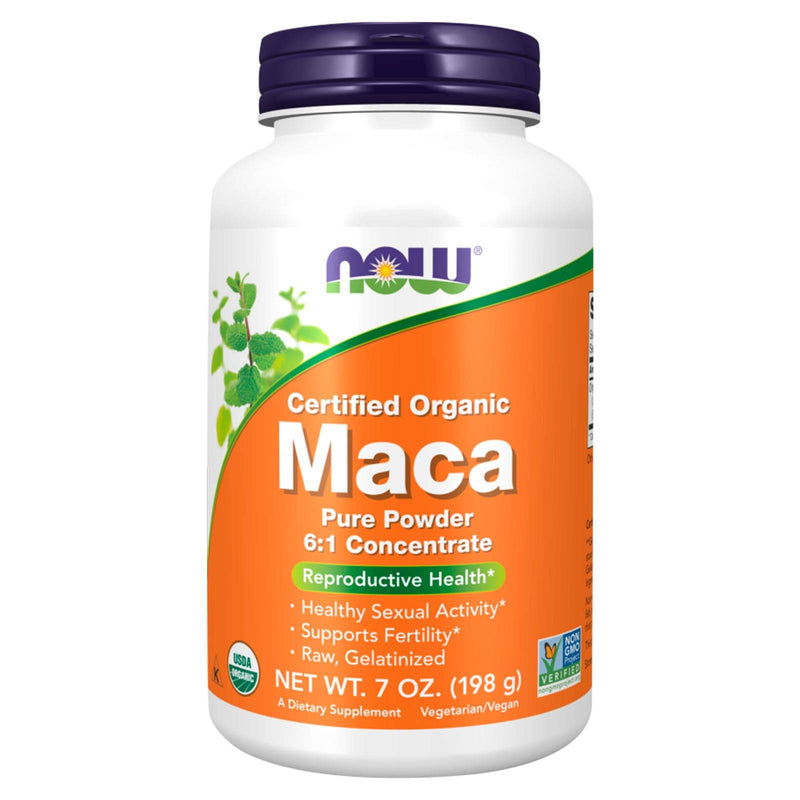 NOW Foods Maca Pure Powder Organic 7 oz