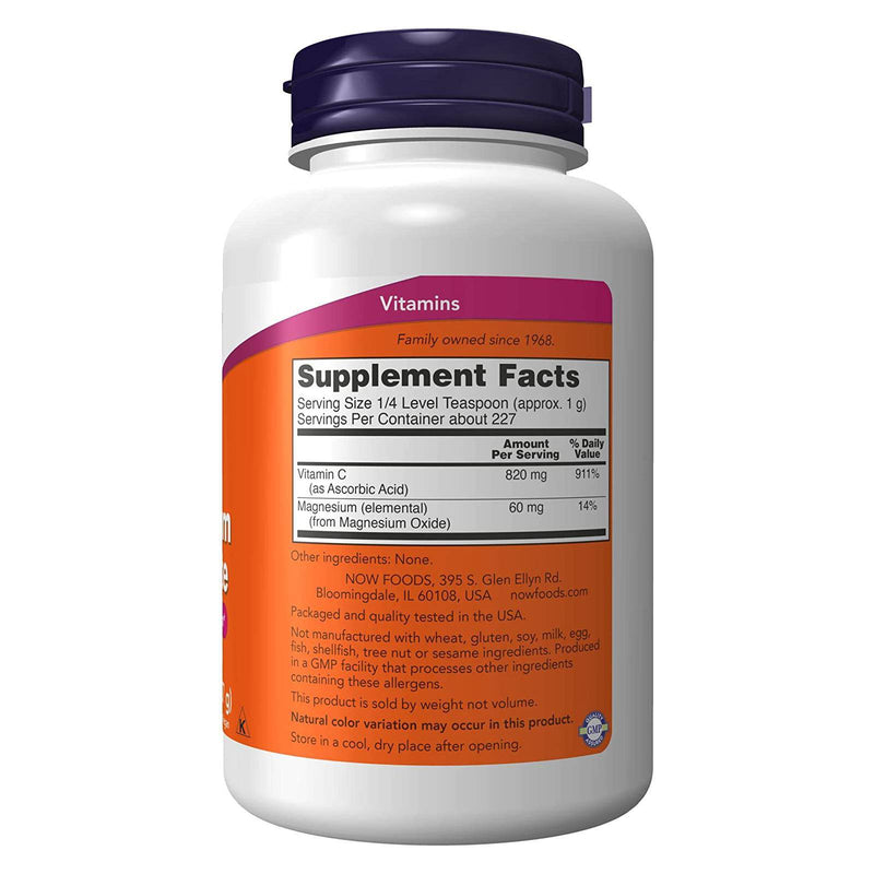 NOW Foods Magnesium Ascorbate Powder 8 oz