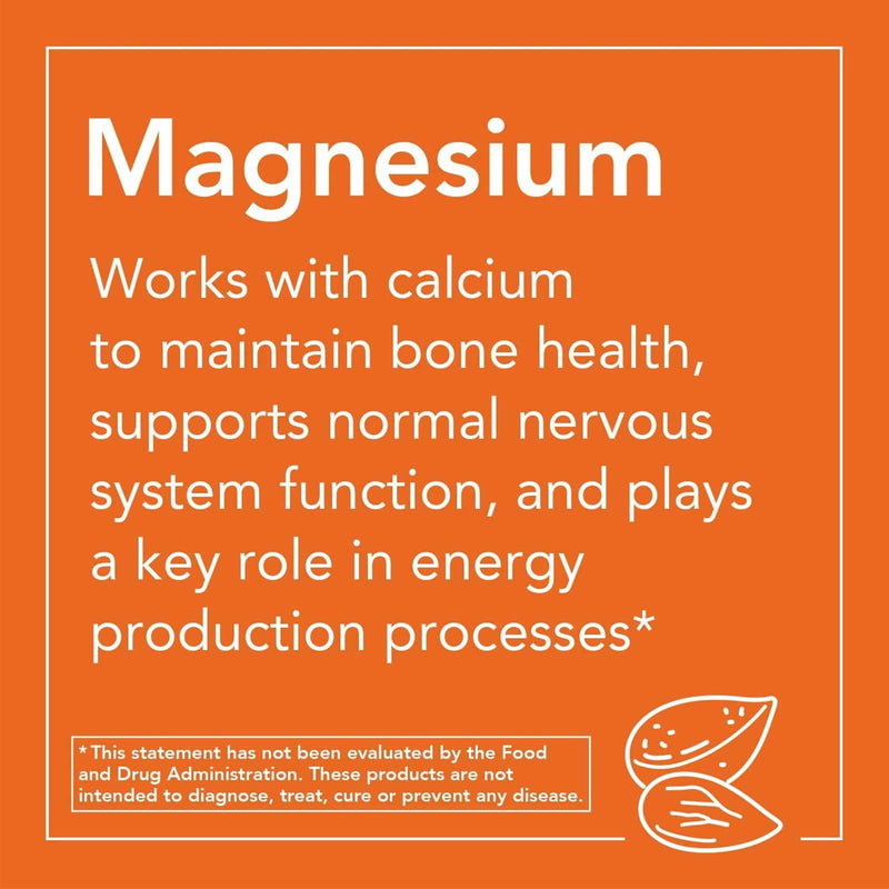 NOW Foods Magnesium Bisglycinate Powder 8 oz