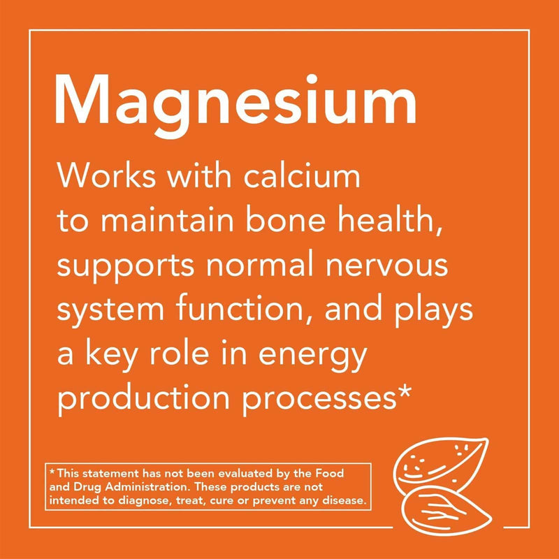 NOW Foods Magnesium Citrate 120 Veg Capsules