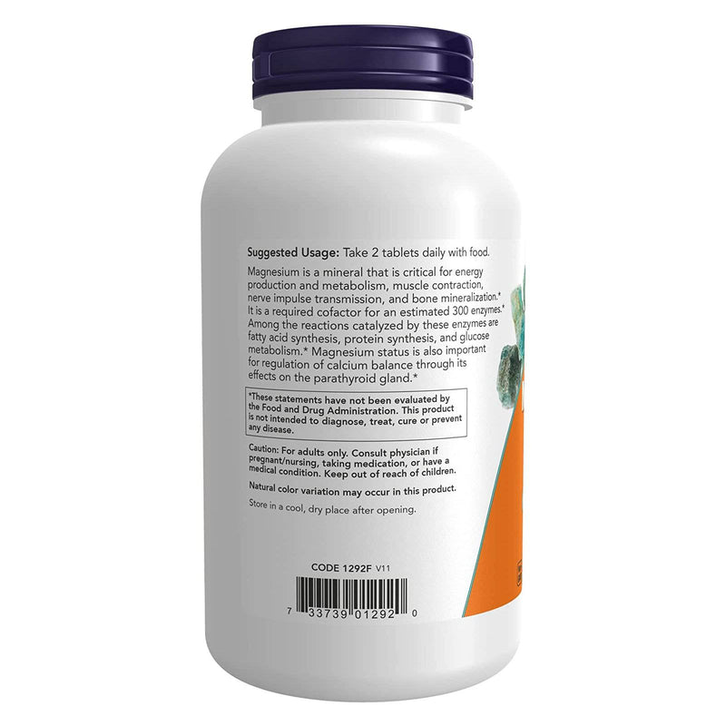 NOW Foods Magnesium Citrate 200 mg 250 Tablets