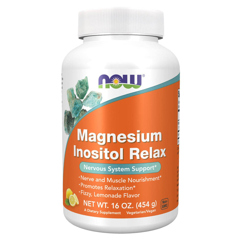 NOW Foods Magnesium Inositol Relax Powder 16 oz