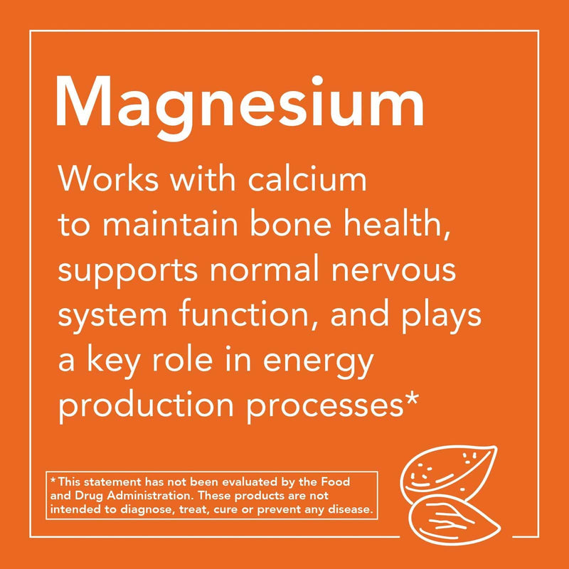 NOW Foods Magnesium Transporters 180 Veg Capsules