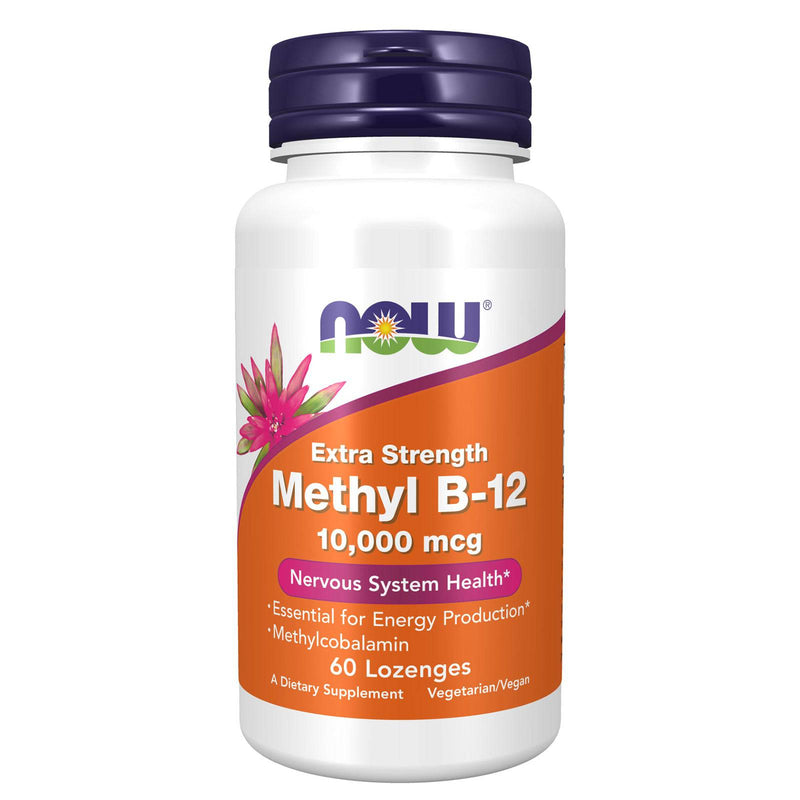 NOW Foods Methyl B-12 10,000 mcg 60 Loz