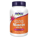 NOW Foods Niacin 500 mg Double Strength Flush-Free 90 Veg Capsules - DailyVita
