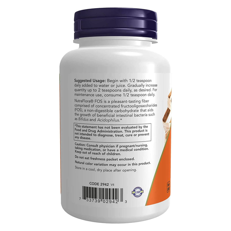 NOW Foods Nutraflora FOS 4盎司粉末