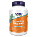 NOW Foods Potassium Gluconate 99 mg Vegetarian 250 Tablets - DailyVita