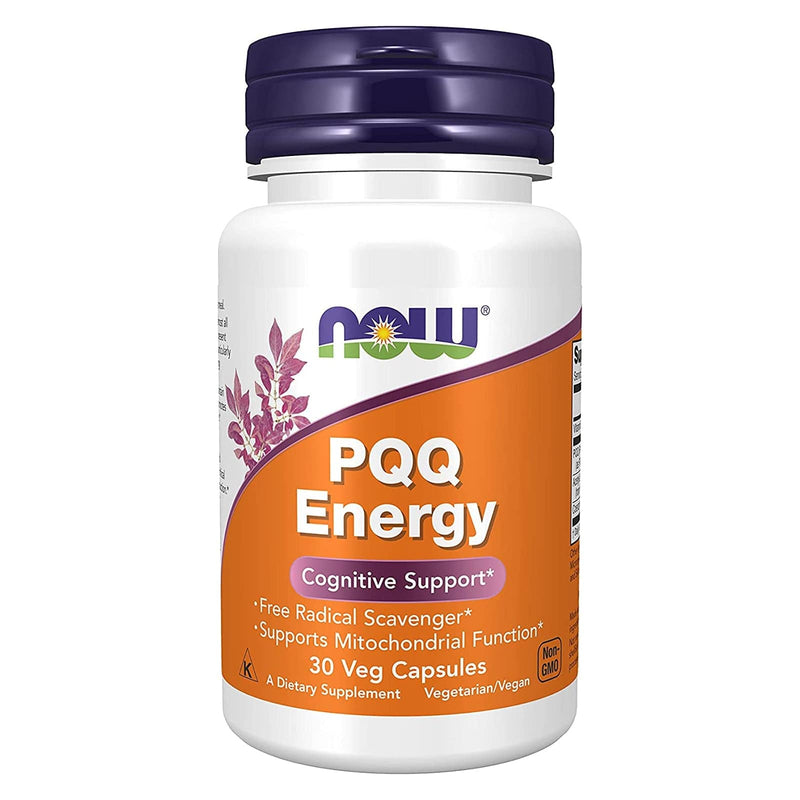 NOW Foods PQQ Energy 30 Veg Capsules