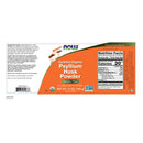 NOW Foods Psyllium Husk Powder Organic 12 oz - DailyVita
